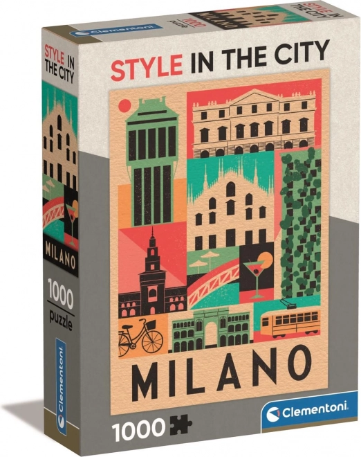 Puzzle Style in the City: Miláno 1000 dielikov