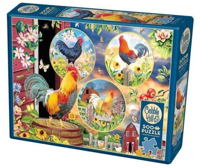 Puzzle Kouzlo kohútov 500 ks