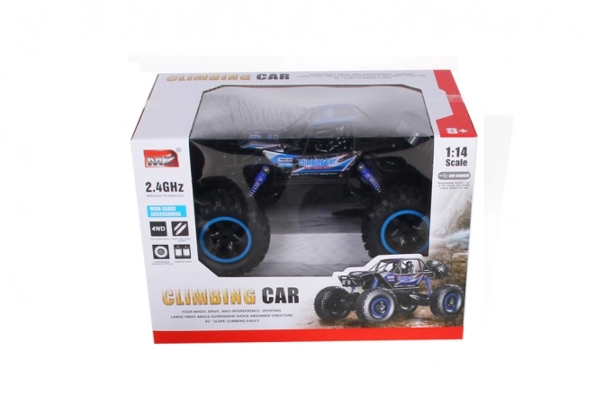 RC auto 1:10 modré