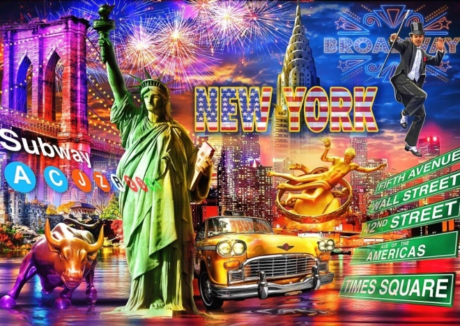 Puzzle New York 3000 dielikov