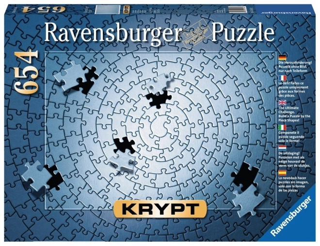 Krypt Srebrný Puzzle 654 dielikov Ravensburger