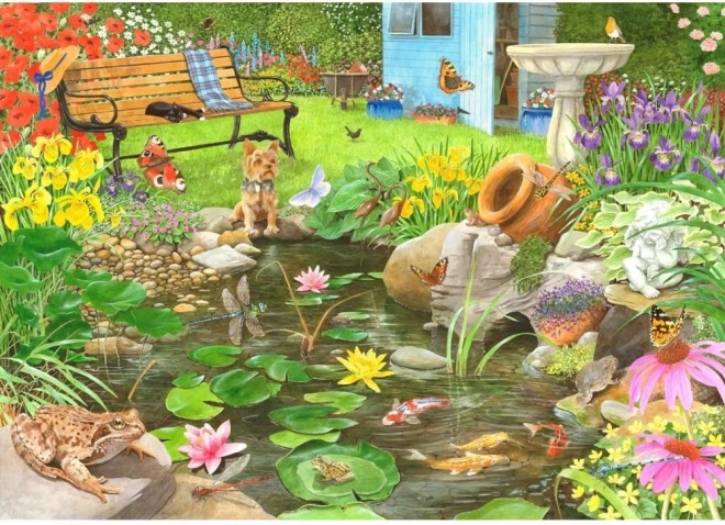 Puzzle Rybník 1000 kúskov
