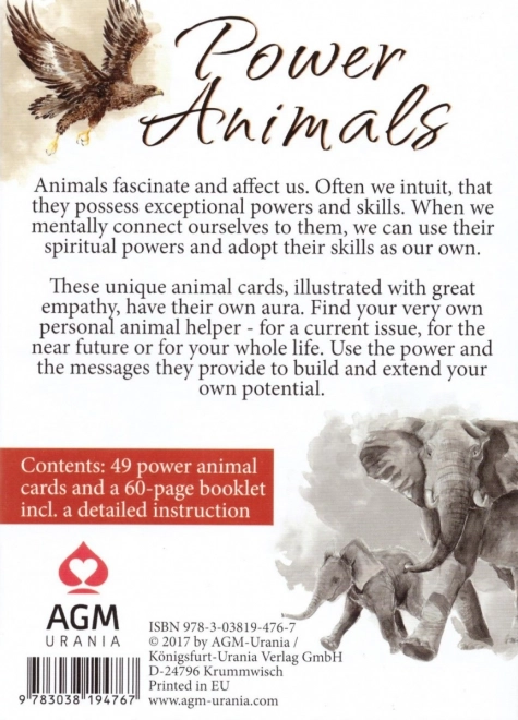 Tarotové karty Power Animal Cards