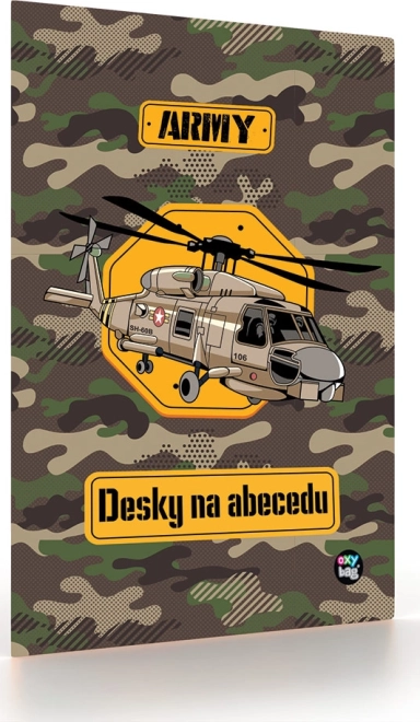 Desky na abecedu Helikoptéra