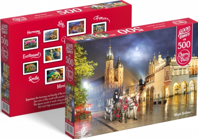 Cherry Pazzi Puzzle Kouzelný Krakow 500 dielikov