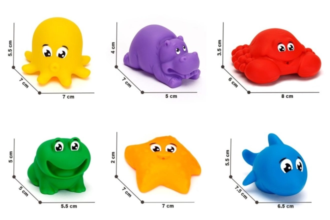 Farebné morské zvieratká