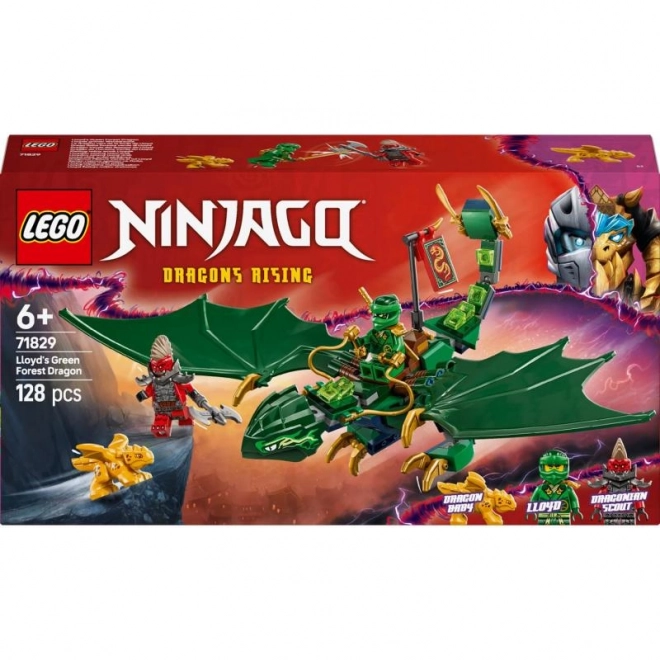 Lego Ninjago Zelený lesný drak Lloyda