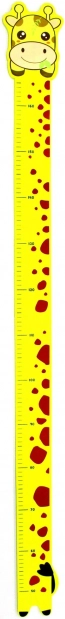 Metr na stenu s motdvom eirafa 165 cm