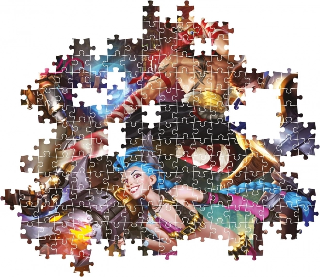 Puzzle League of Legends 500 dielikov