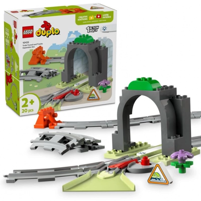 Tunel a koľajnice LEGO DUPLO rozširujúci set