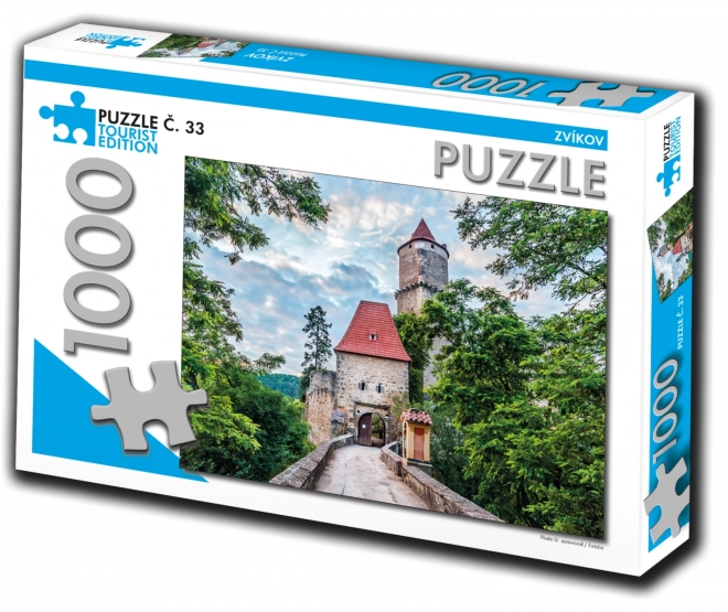 Turistická edícia Puzzle Zvíkov 1000 dielikov