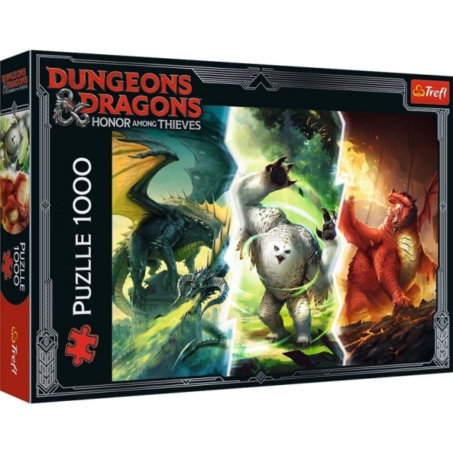 Puzzle Dungeons & Dragons: Česť zlodejov, Legendárne monštrá Faerunu 1000 dielikov