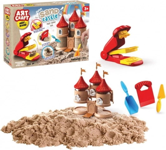 Art Craft stavebnica zámku z kinetického piesku