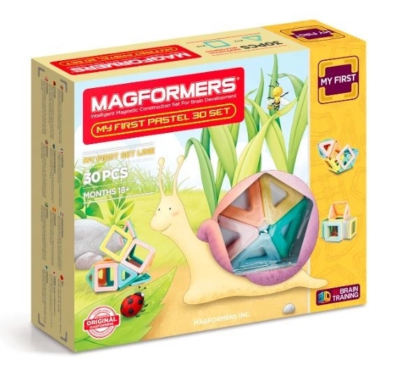 Magformers Môj prvý Pastelle 30 dielikov