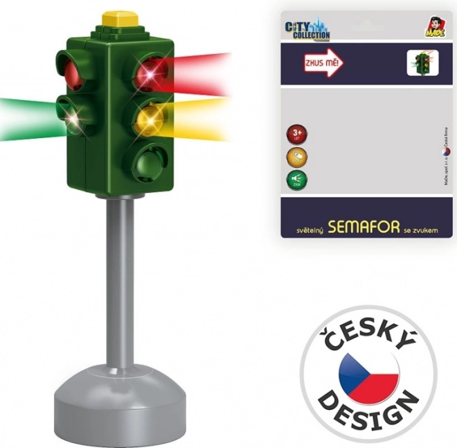 Svietiaci semafor pre deti Citty Collection