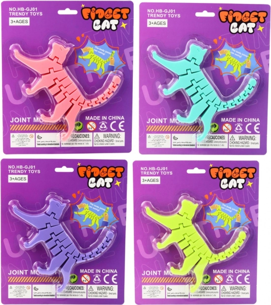Puzzle Mačka Fidget 3D Skladačka