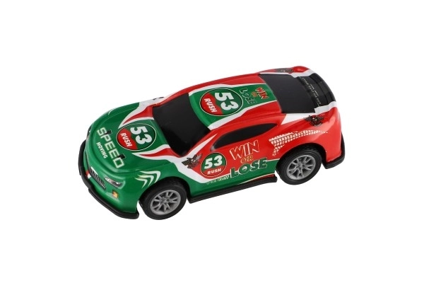 Set závodných áut 6ks kov/plast 7cm na spätné natiahnutie