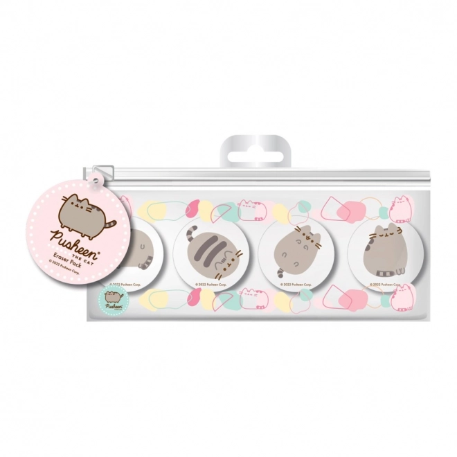 Set gúm Pusheen