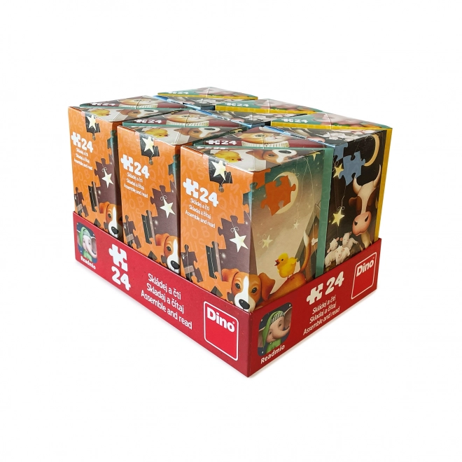 Puzzle Sloník Mio 24 dielikov