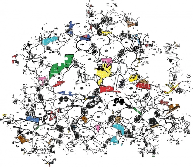 Puzzle 1000 dielikov - Snoopy