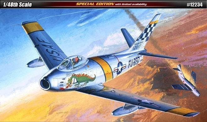 Model lietadla U.S. Air Force F-86F THE HUFF 1:48