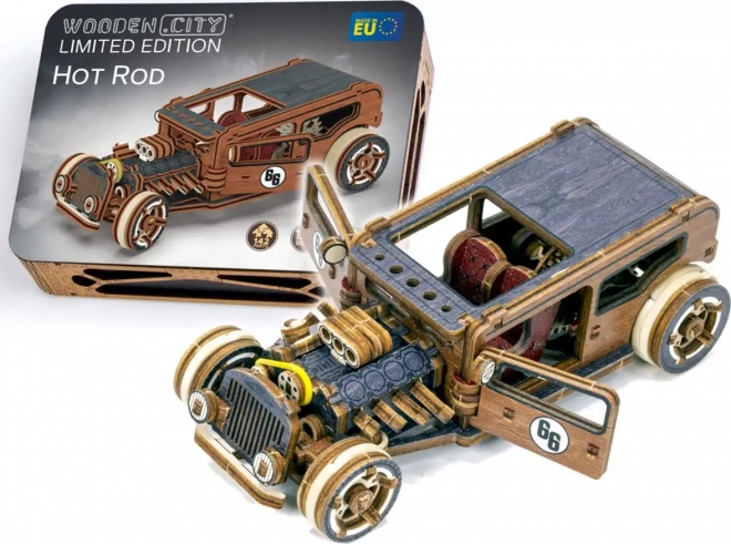 3D puzzle Automobil Hot Rod