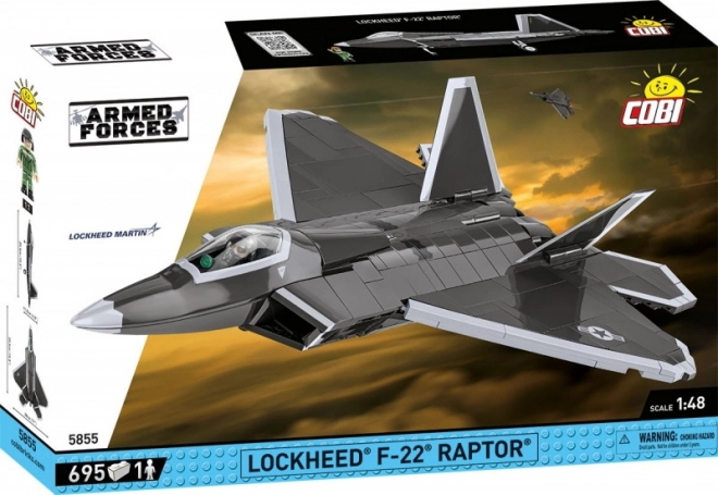 Klockový model Lockheed F-22 Raptor