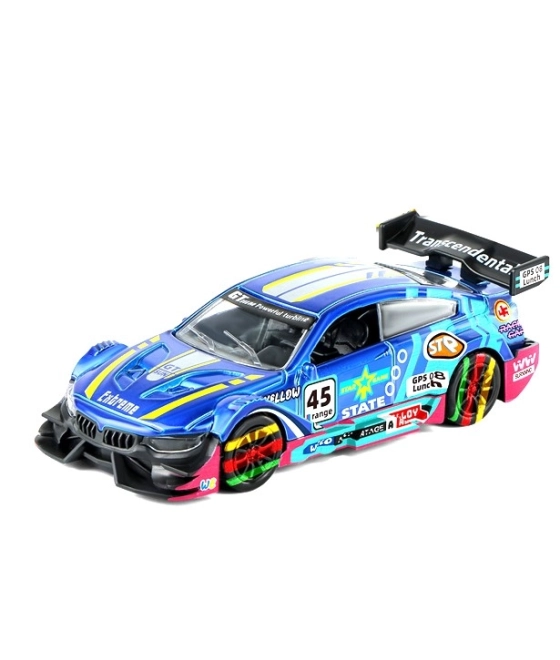 Kovové závodné auto 1:36