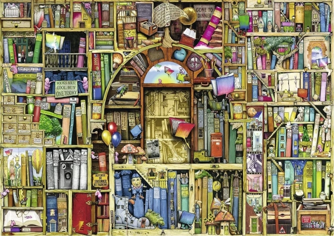 Ravensburger Puzzle Bizarná Knižnica 2, 1000 Dielikov