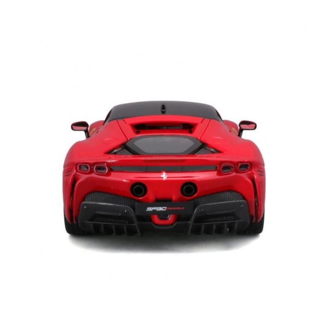 Ferrari SF90 Stradale červené kovové autíčko