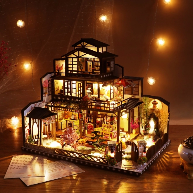 Miniatúra domčeka Honosná Sakurová Vila