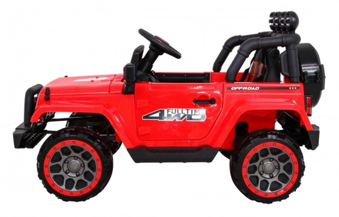 Auto Terenové pre Deti s Lakovaním Moro a 4x4 Pohonom – Červená
