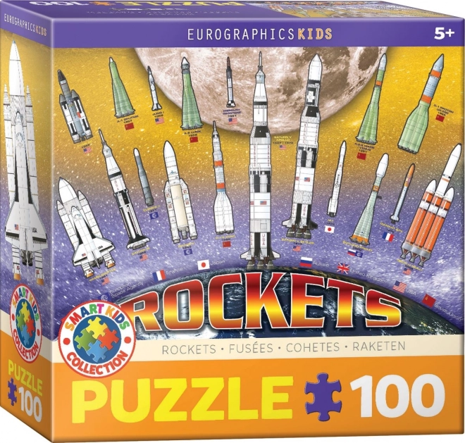 Eurographics Puzzle Medzinárodné vesmírne rakety 100 dielikov