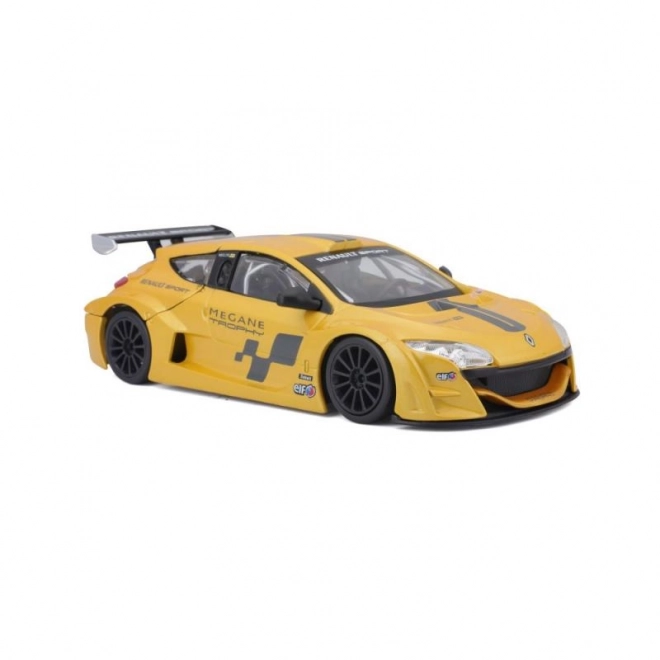 Bburago model Renault Mégane Trophy 1:24 Metalická žltá 18-22115