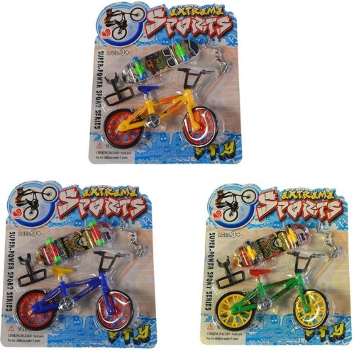 Fingerboard s BMX kolesom