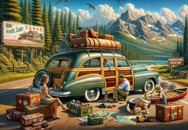 Puzzle Pravidelné výlety 1000 dielikov