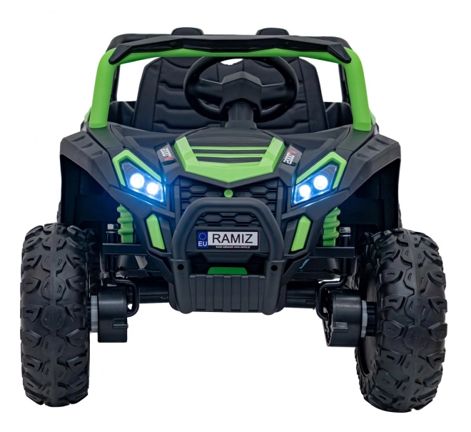 Detské elektrické auto Buggy UTV 2000M Racing Zelené