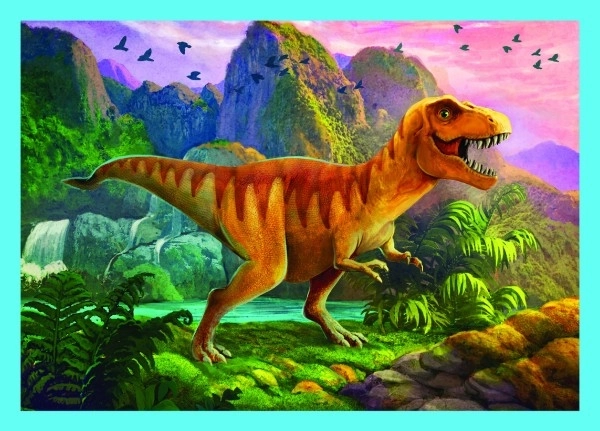 Výnimočné Dinosaure Puzzle 4v1