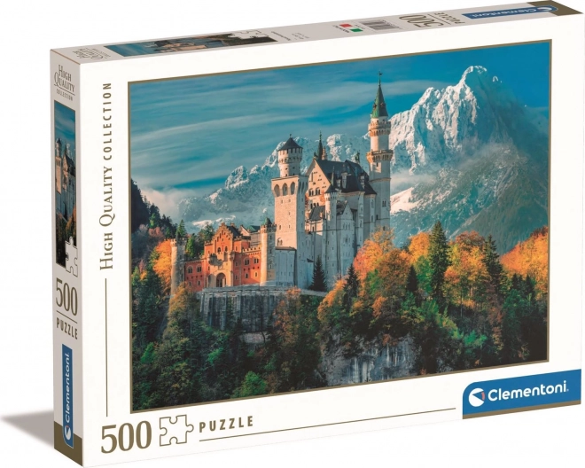 Puzzle 500 dielikov - Zámok Neuschwanstein