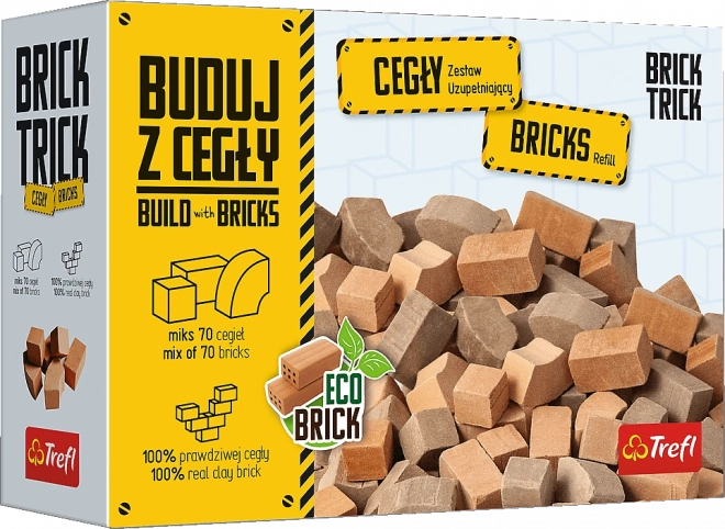 Brick Trick - Náhradné tehlové mozaika 70 ks