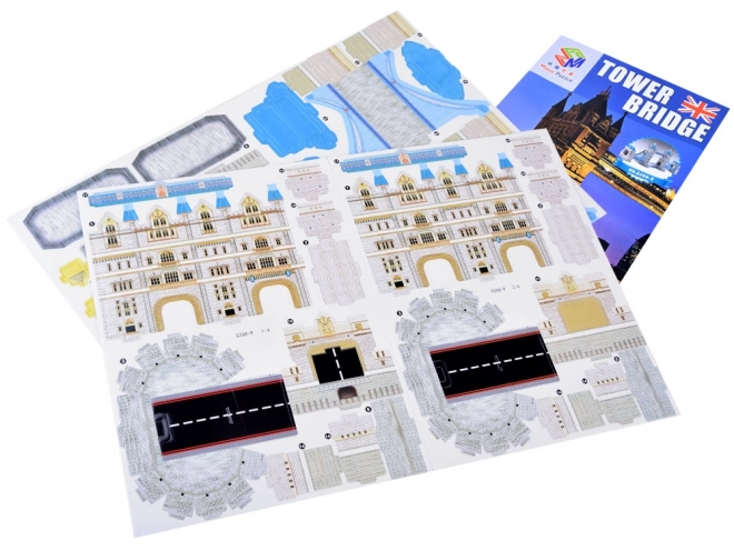 Priestorové puzzle 3D Tower Bridge