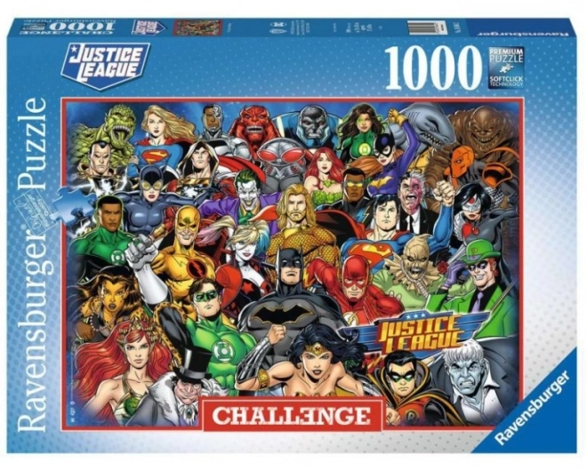 Ravensburger Puzzle Challenge: Liga Spravodlivosti 1000 dielikov