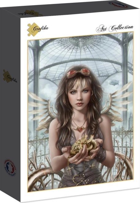 Grafika puzzle parný srdce 1000 dielikov