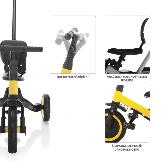 Trojkolka Razor 3v1, Empire Yellow