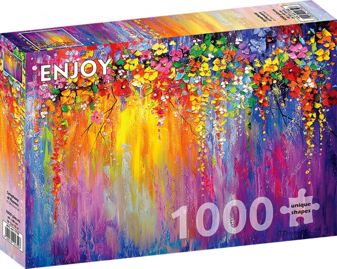 Uži si puzzle symfónia kvetov 1000 dielikov