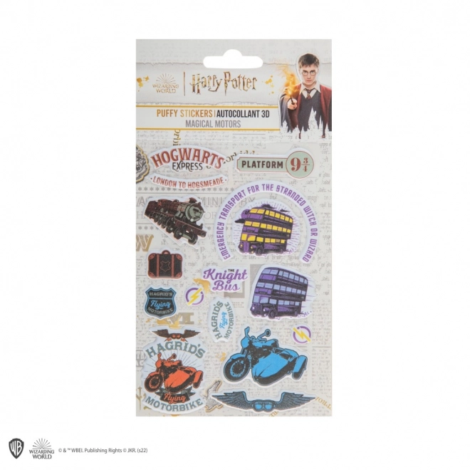 Harry Potter 3D samolepky Magické