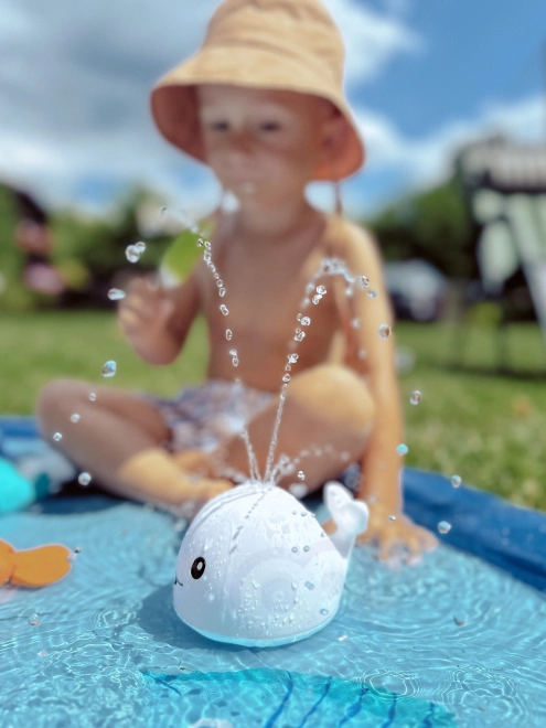 Woopie veľryba LED tryskačka vody do vane