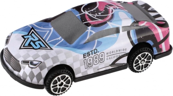 Mini pretekárske auto 6 cm mix farieb
