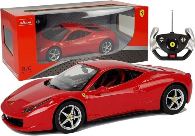 R/C Auto Ferrari 458 Italia Rastar 1:14 červené