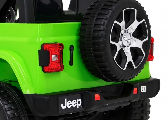 Jeep Wrangler Rubicon na Akumulátor pre Deti so Svetlami a Rádiom